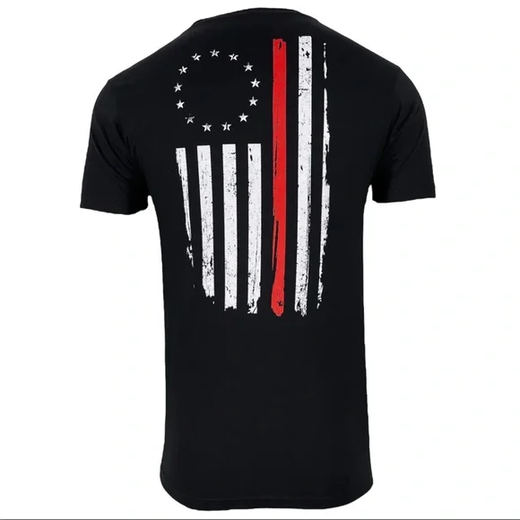 Howitzer Style Men's T-Shirt Support The Red Military Grunt MFG - Picture 3 of 9